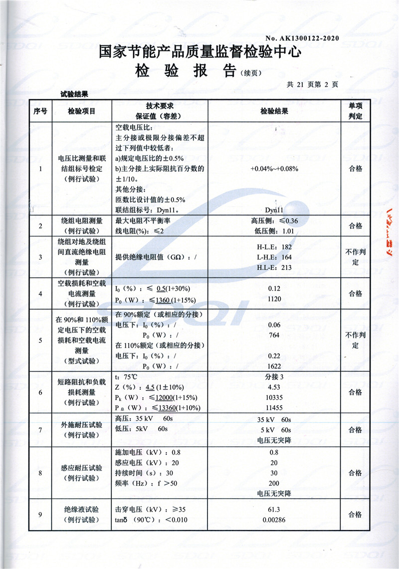 高低压试验报告-S11-1250惠州惠州惠州油浸式变压器-2.jpg